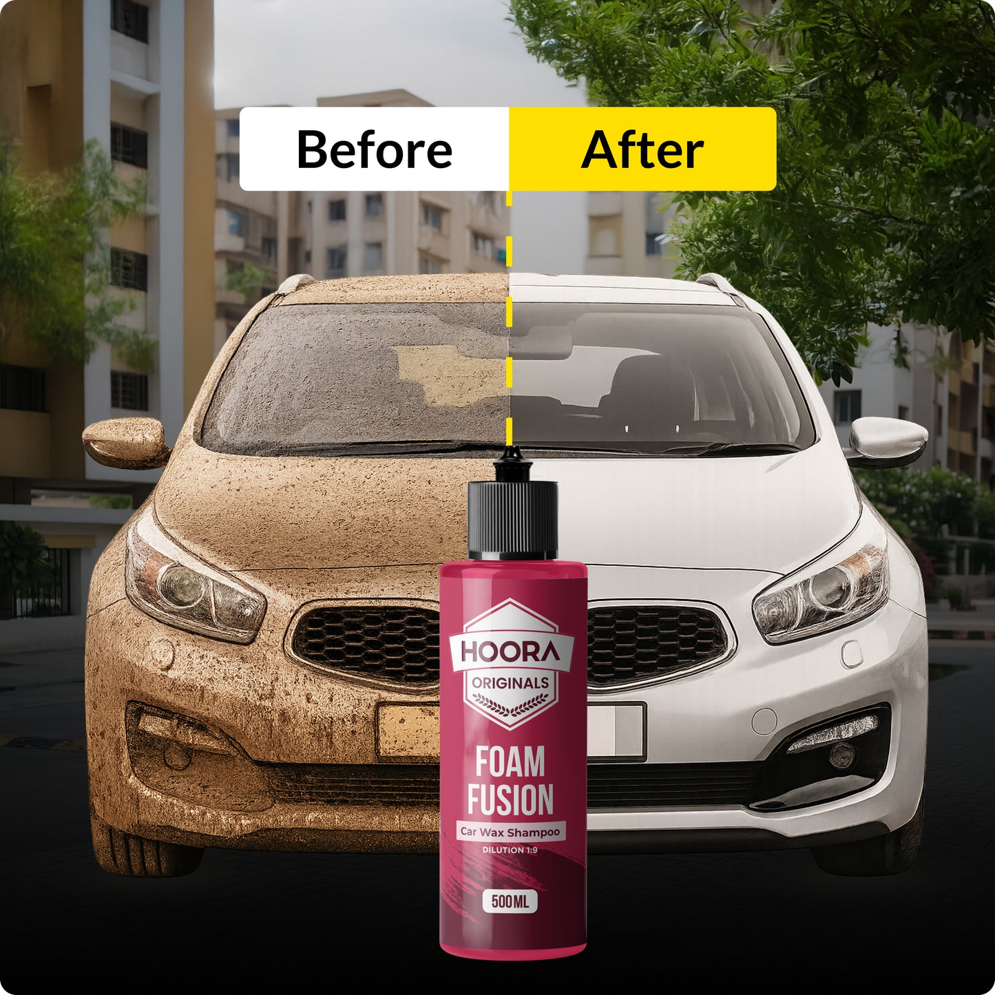 Hoora Foam Fusion - Foam Wash 500ML