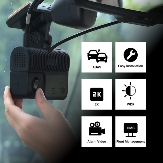 Hoora DriveTech-Z 4G GPS ADAS DMS Dashcam