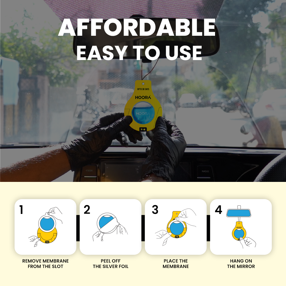 Hoora Premium Tissue Box + Air Freshener - Hoora