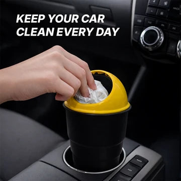 Cabin Care Gift Set (Dashboard Polish + Air Freshener + Tissue Box + Dustbin)