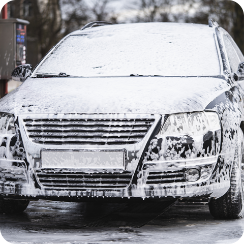 Spray All Over the Car