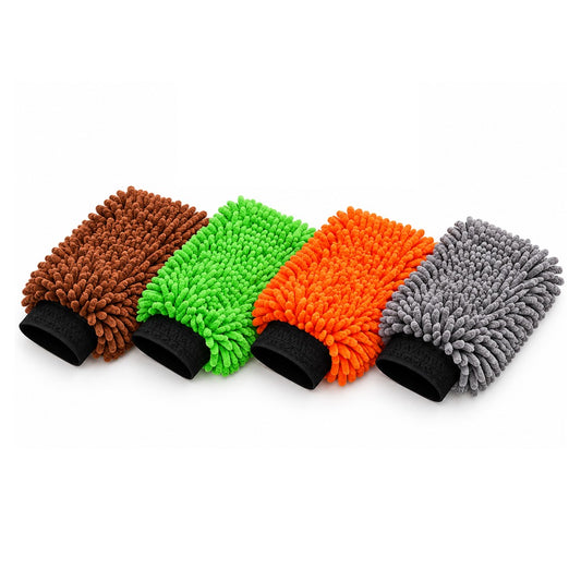 Hoora Microfiber Car Wash Mitt (350 GSM)(Pack of 2)