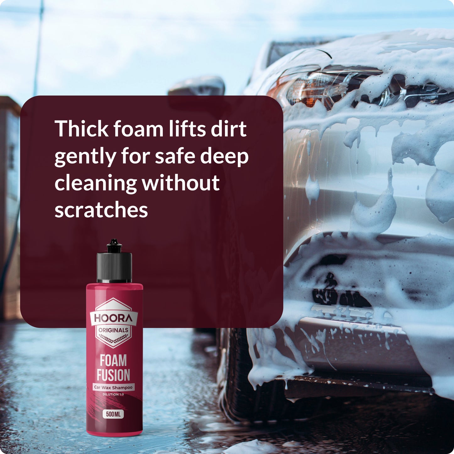 Hoora Foam Fusion - Foam Wash 500ML