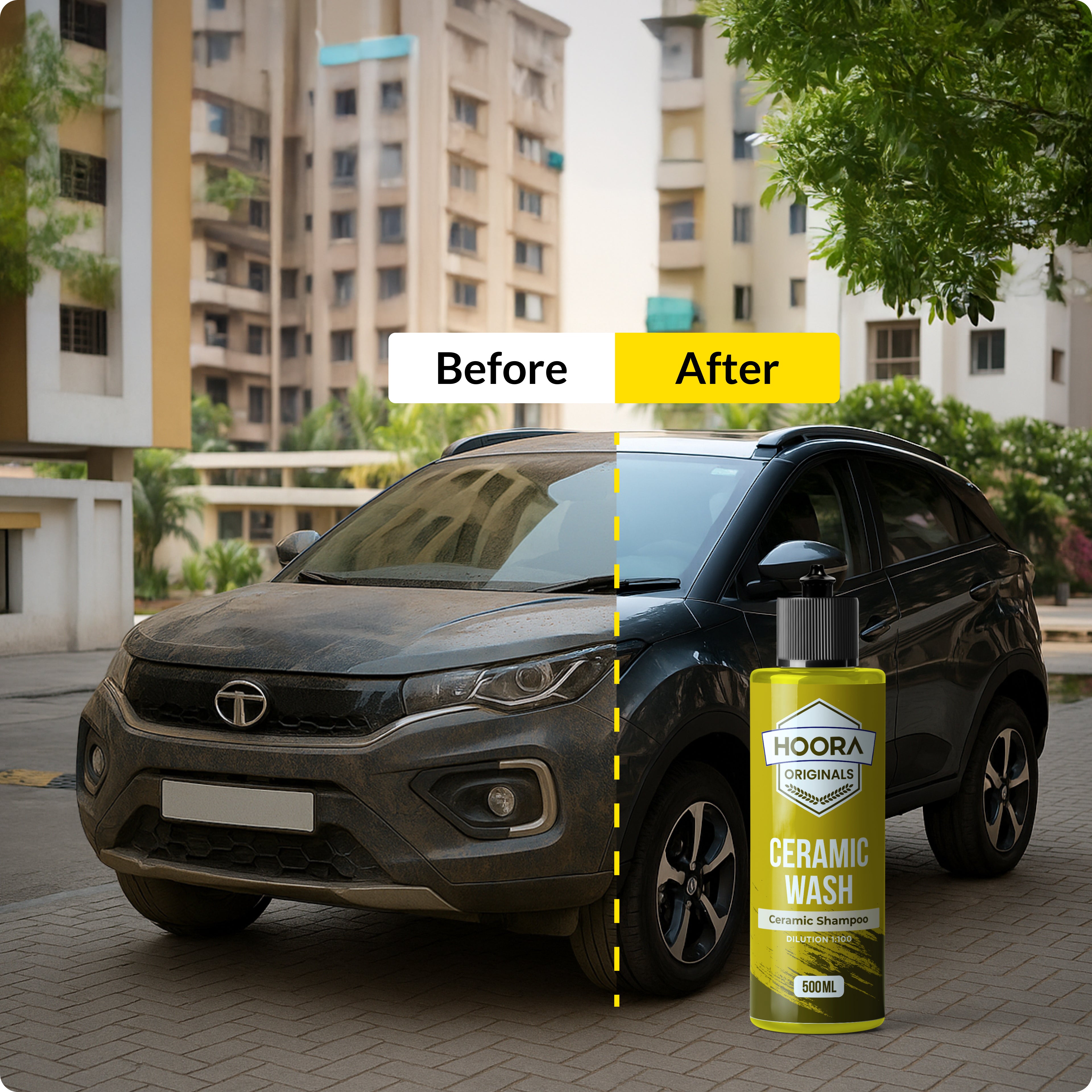 Hoora Ceramic Shampoo Wash 500ML