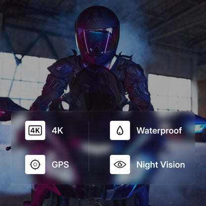 RideTech-Z 5.7K Sony STARVIS Dual OLED Action Cam for Bike Kit