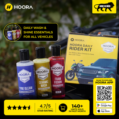 Hoora Eco Wash Kit (4-in-1 Practical Wash - 200ml Each)