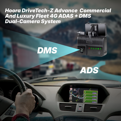 Hoora DriveTech-Z 4G GPS ADAS DMS Dashcam