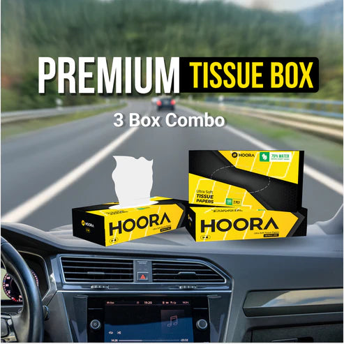 Hoora Tissue Pack of 3