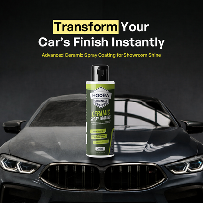 Hoora Quick Clean Car Duster + Premium Car Care Kit - 200ml each - (Combo) - Hoora