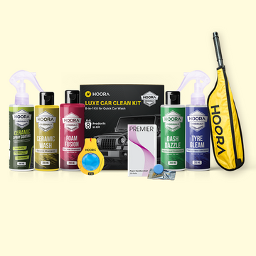 Hoora Car Care Kit + Premium Car Duster