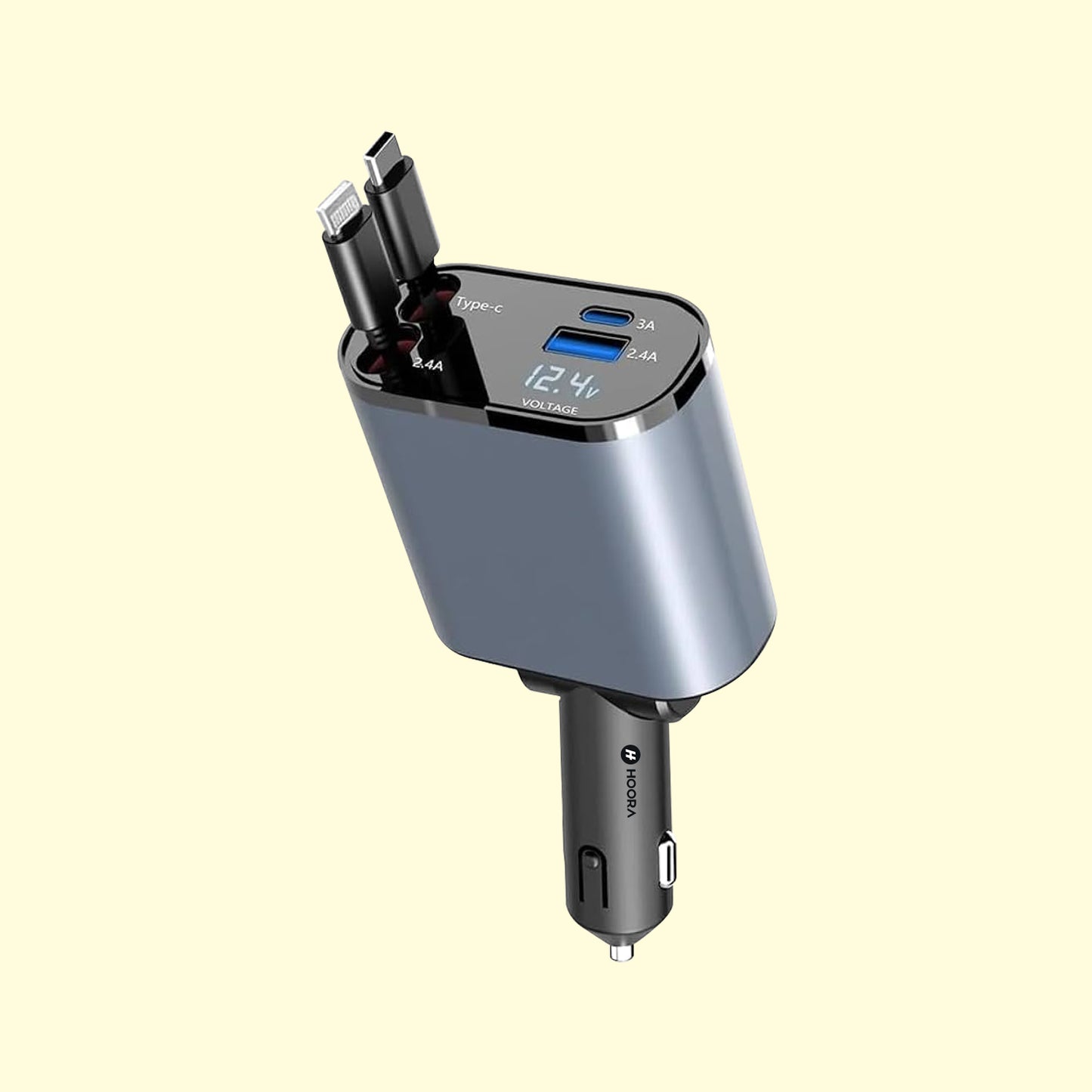 Hoora Dual-Port High-Speed Fast Car Charger