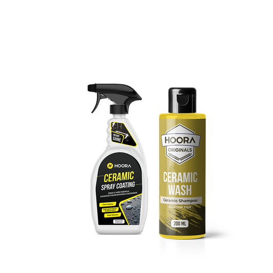 Hoora Ceramic Protection Combo (Ceramic Shampoo 500ml + Ceramic Spray Coat 650ml)
