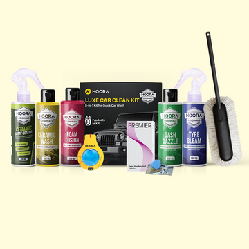 Hoora Car Care Kit + Premium Car Duster