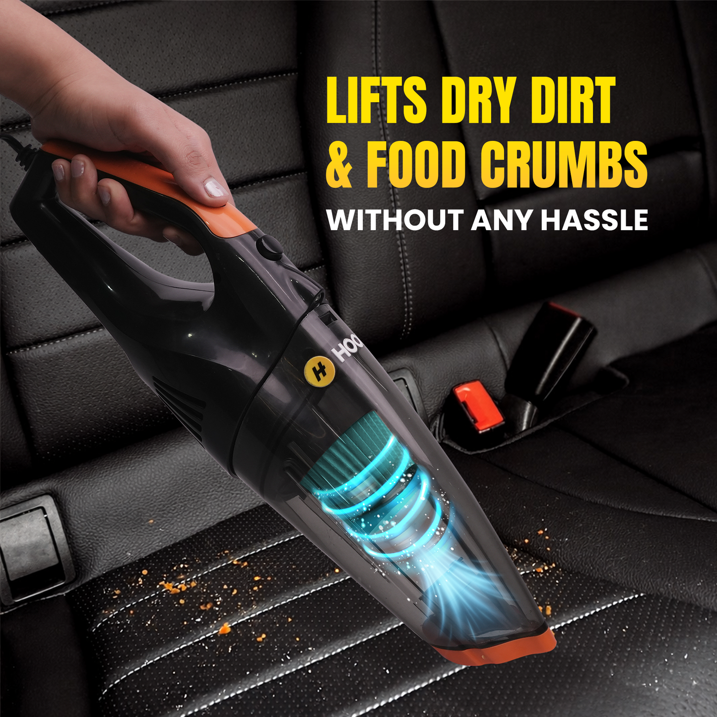 Hoora Portable Car Vaccum Cleaner