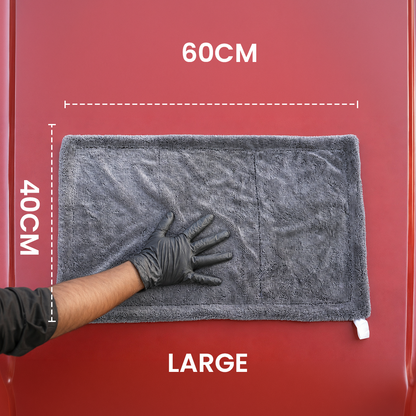 Hoora Ultra-Absorbent Drying Microfiber Cloth (1100 GSM)
