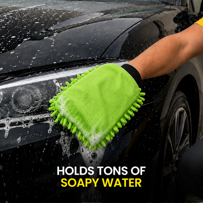 Hoora Hybrid Ceramic Spray Coat 650ml + Microfiber Car Wash Mitt (For Showroom Shine)