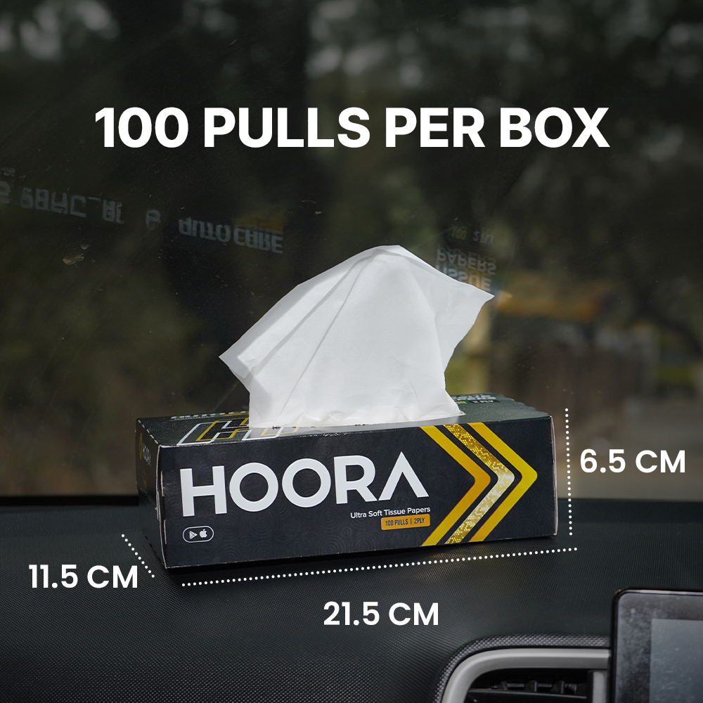 Hoora Premium Tissue Box + Air Freshener