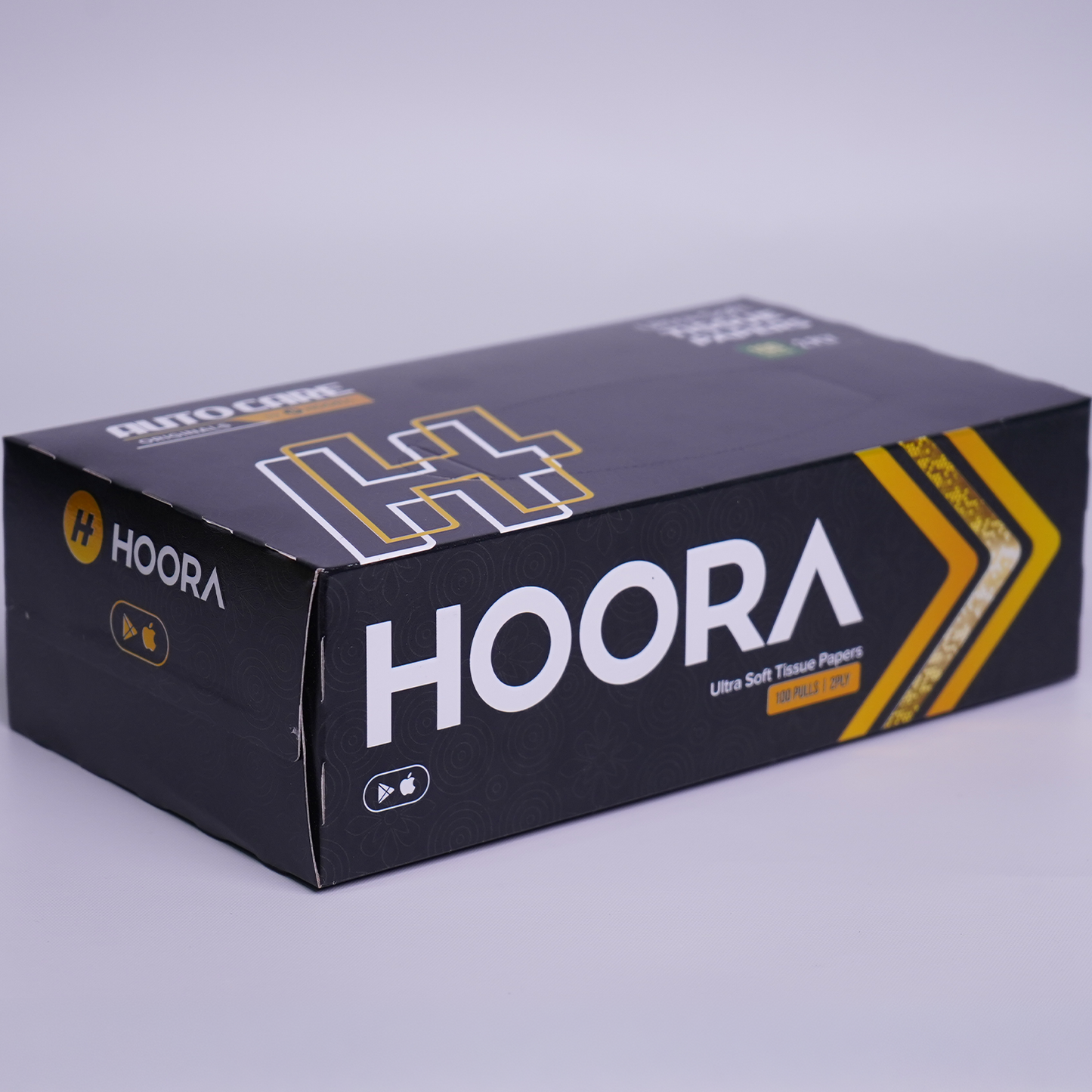 Hoora Premium Tissue Box (Ultra-Soft & Highly Absorbent)