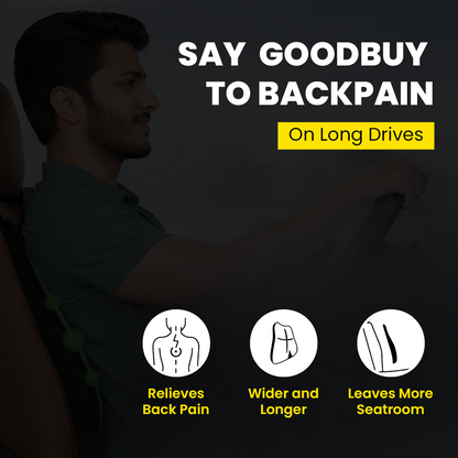 Hoora Back Pillow (With Lumbar Support)