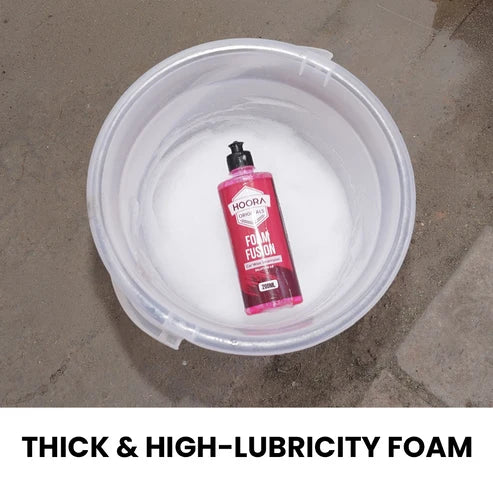 Hoora Foam Fusion Car Shampoo 200ml Pack Of 2 (With Thick-Foam Technology)