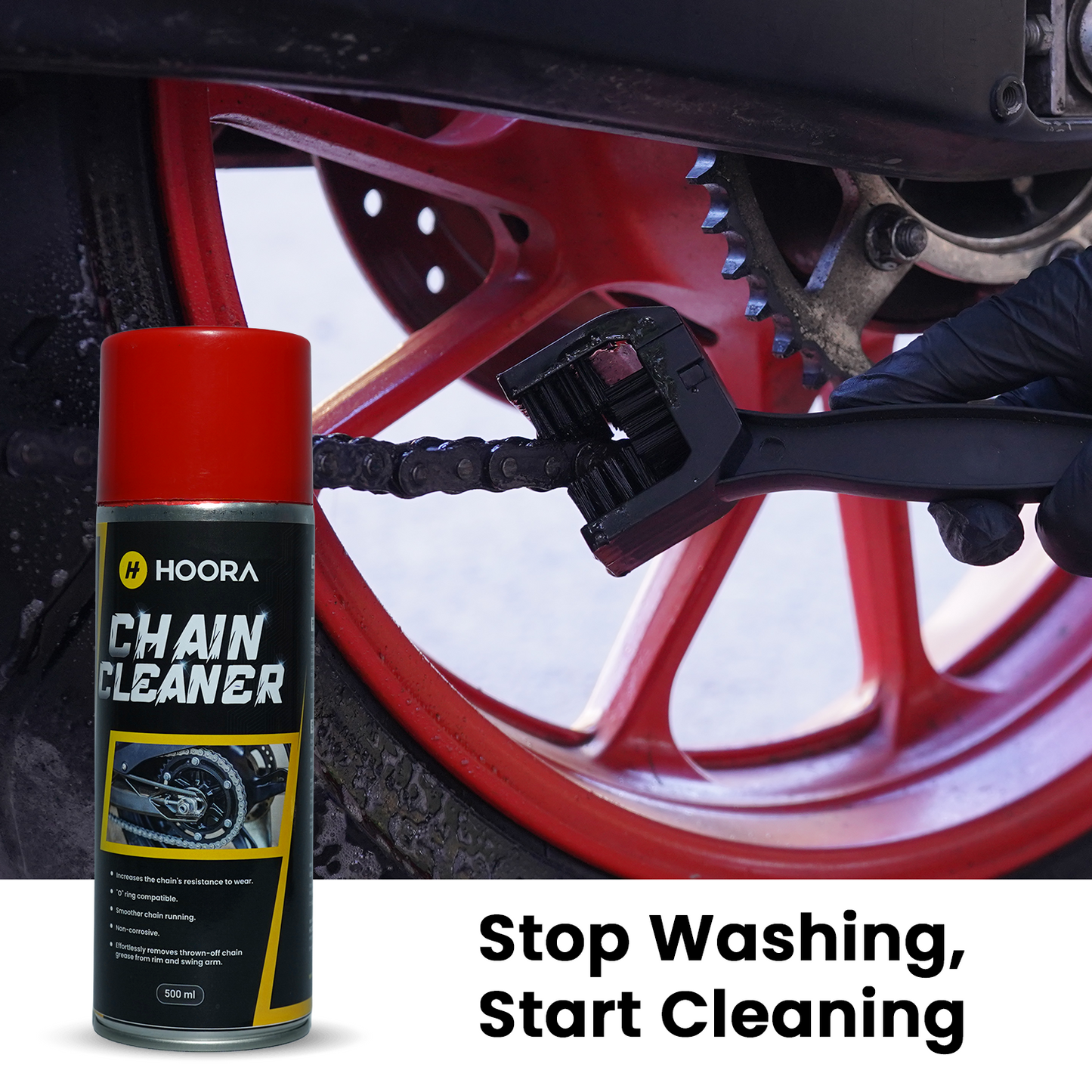 Hoora Deep Clean Bike Chain Cleaner