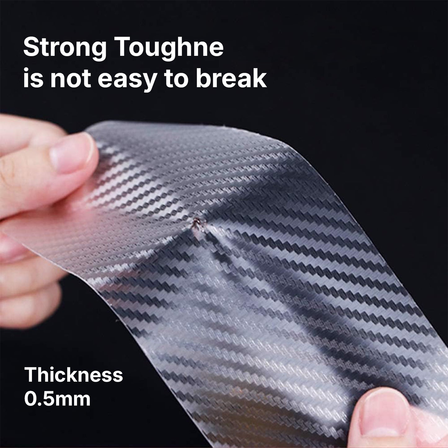 Hoora 3D Carbon Fiber Anti-Scratch Protection Tape (Heavy Duty)