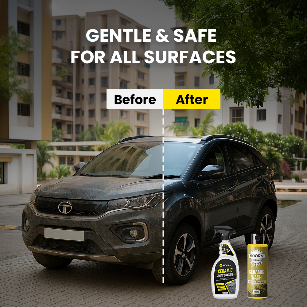 Hoora Ceramic Protection Combo (Ceramic Shampoo 500ml + Ceramic Spray Coat 650ml)