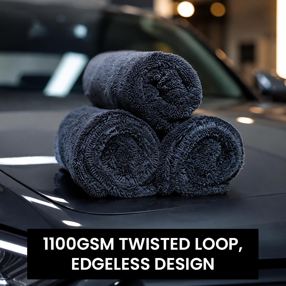 Hoora Ultra-Absorbent Drying Microfiber Cloth (1100 GSM)