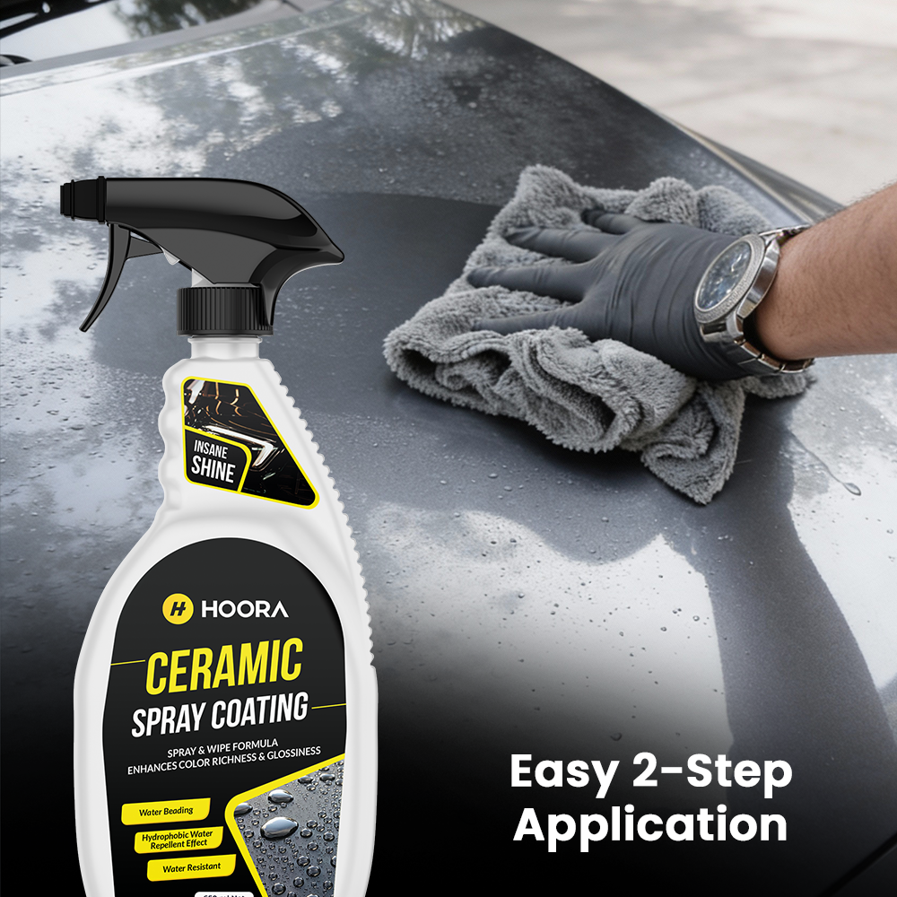 Hoora Hybrid Ceramic Spray Coat 650ml (With Hybrid SiO₂ Technology) b2b