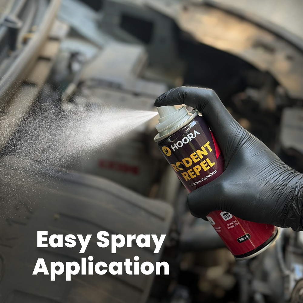 Hoora Rat Repellent Spray 200ml(With Menthol-Based Formula)