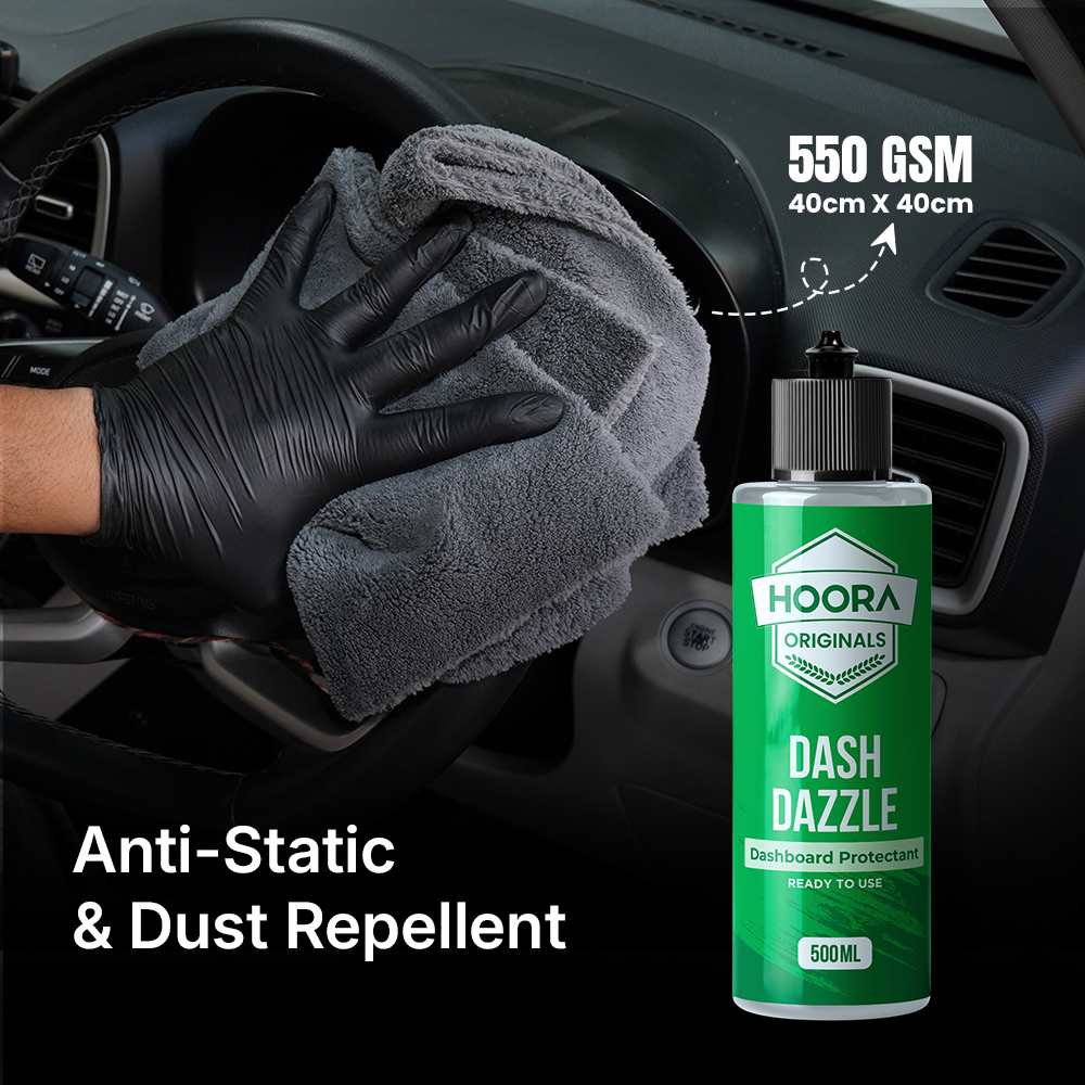 Hoora Dashboard Polish 500ml (With UV-Guard Formula)