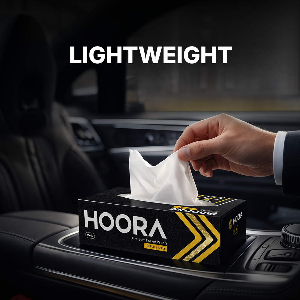 Hoora Premium Tissue Box + Air Freshener - Hoora