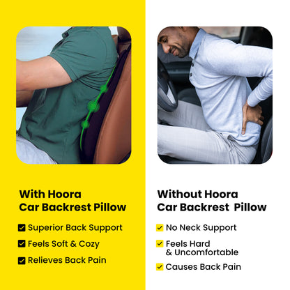 Hoora Ultimate Car Backrest Cushion