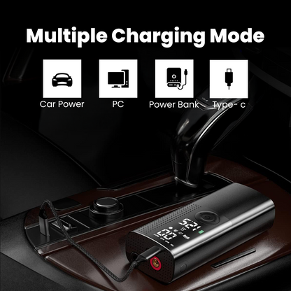 Hoora Wireless Tyre Inflator (Battery Powered)