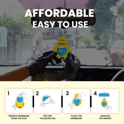 Hoora Car Air Freshener Pack of 3