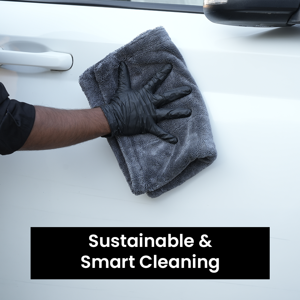 Hoora Ultra-Absorbent Drying Microfiber Cloth (1100 GSM)