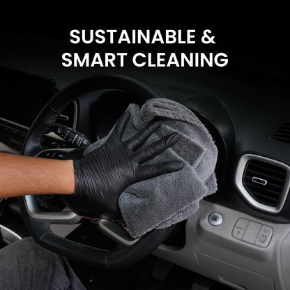 Hoora Drying Microfiber Cloth Pack of 2 (550 GSM)