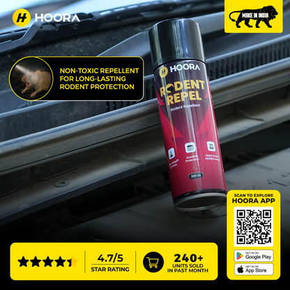 Hoora Rat Repellent Spray 200ml(With Menthol-Based Formula)