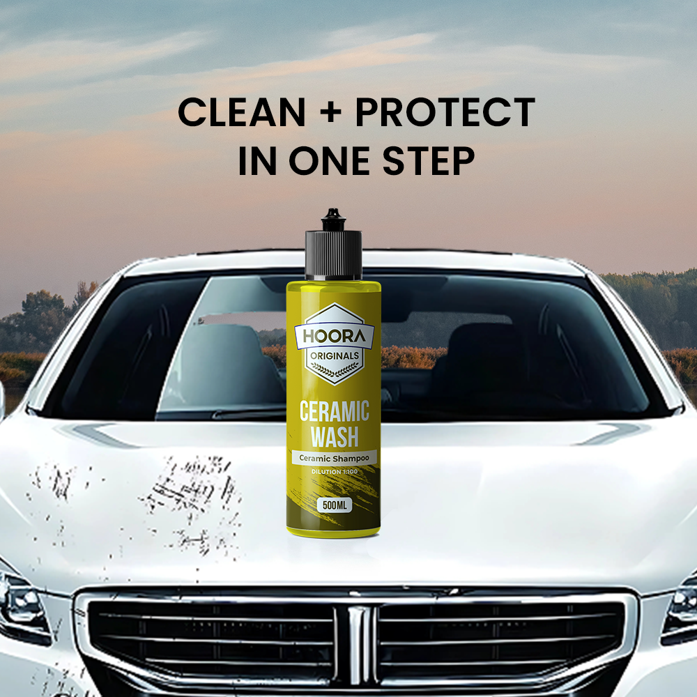 Hoora Ceramic Protection Combo (Ceramic Shampoo 500ml + Ceramic Spray Coat 650ml)