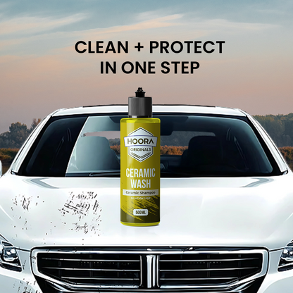 Hoora Ceramic Protection Combo (Ceramic Shampoo 500ml + Ceramic Spray Coat 650ml)