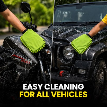 Hoora Hybrid Ceramic Spray Coat 650ml + Microfiber Car Wash Mitt (For Showroom Shine)