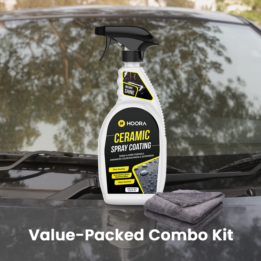 Hoora Ceramic Protection Combo (Ceramic Shampoo 500ml + Ceramic Spray Coat 650ml)