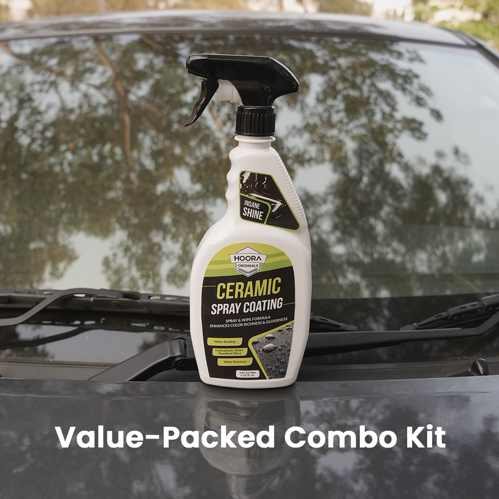 Hoora Ceramic Protection Combo (Ceramic Shampoo 500ml + Ceramic Spray Coat 650ml)