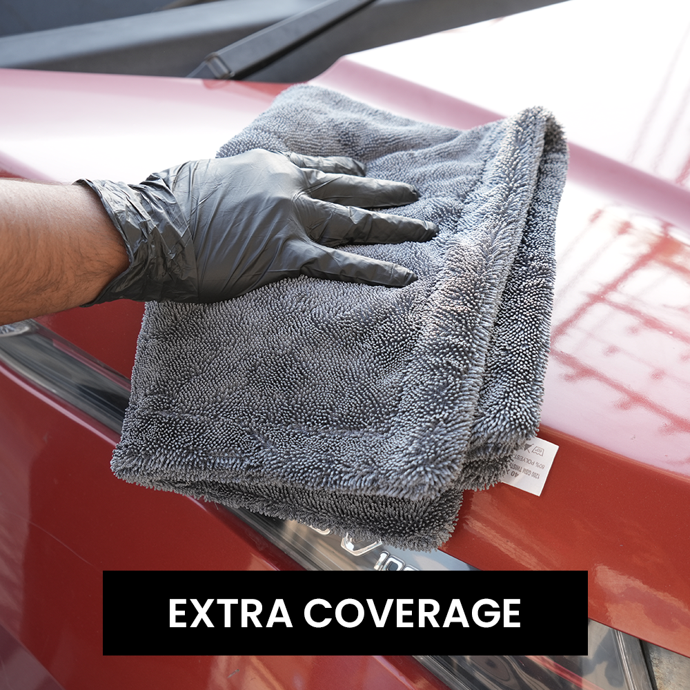 Hoora Ultra-Absorbent Drying Microfiber Cloth (1100 GSM)