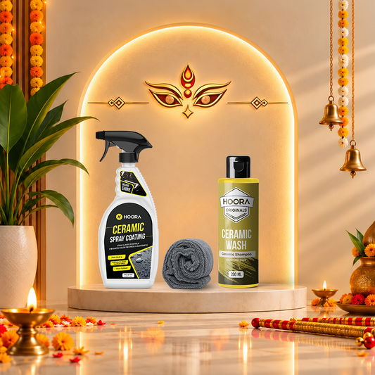Ceramic Shine Collection (Ceramic Shampoo + Hybrid Ceramic Spray + 550 GSM Cloth)