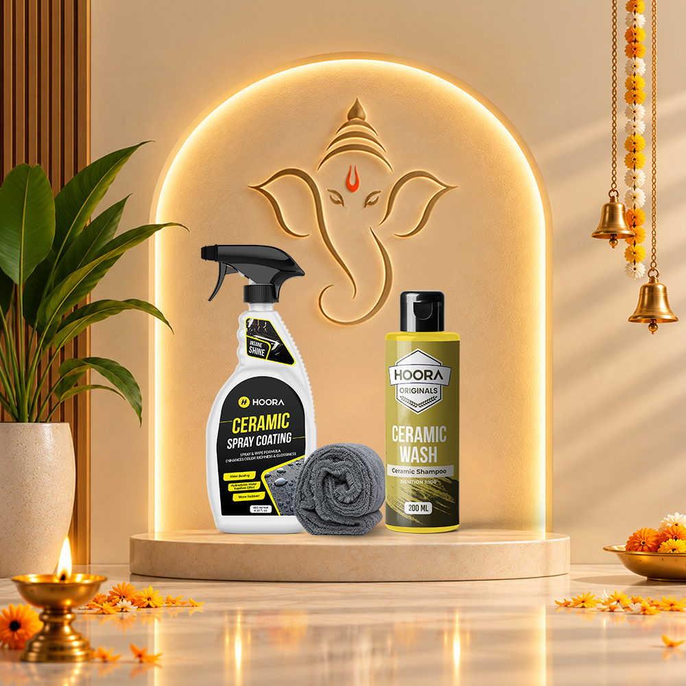 Ceramic Shine Collection (Ceramic Shampoo + Hybrid Ceramic Spray + 550 GSM Cloth)