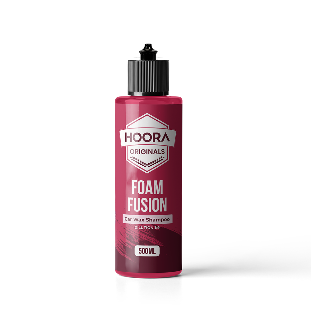 Hoora Foam Fusion Car Shampoo 500ml Pack Of 1 (With Thick-Foam Technology)