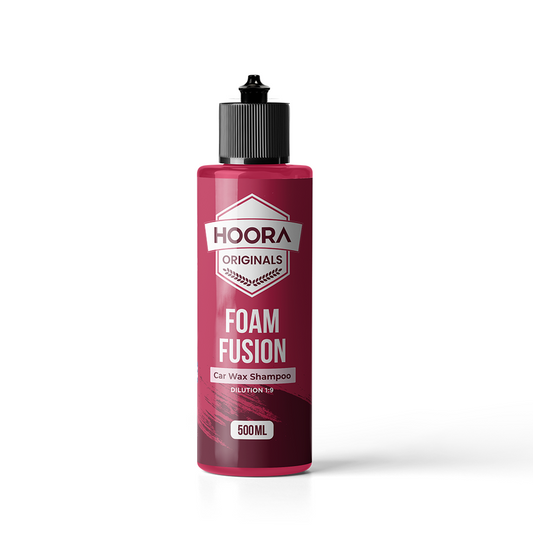 Hoora Foam Fusion Car Shampoo 500ml Pack Of 1 (With Thick-Foam Technology)
