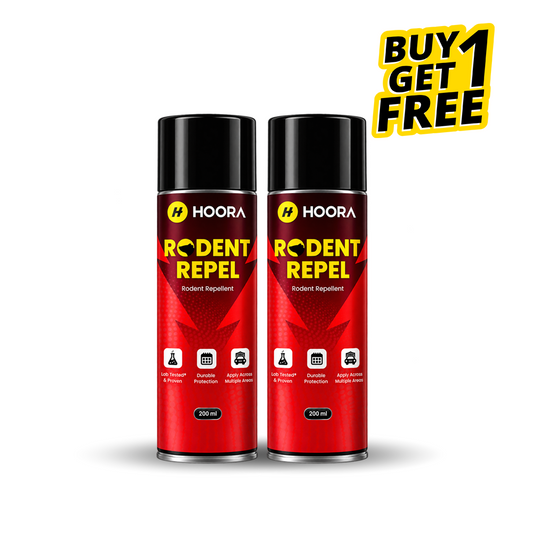 Hoora Rat Repellent Spray 200ml(With Menthol-Based Formula) Buy 1 Get 1 Free