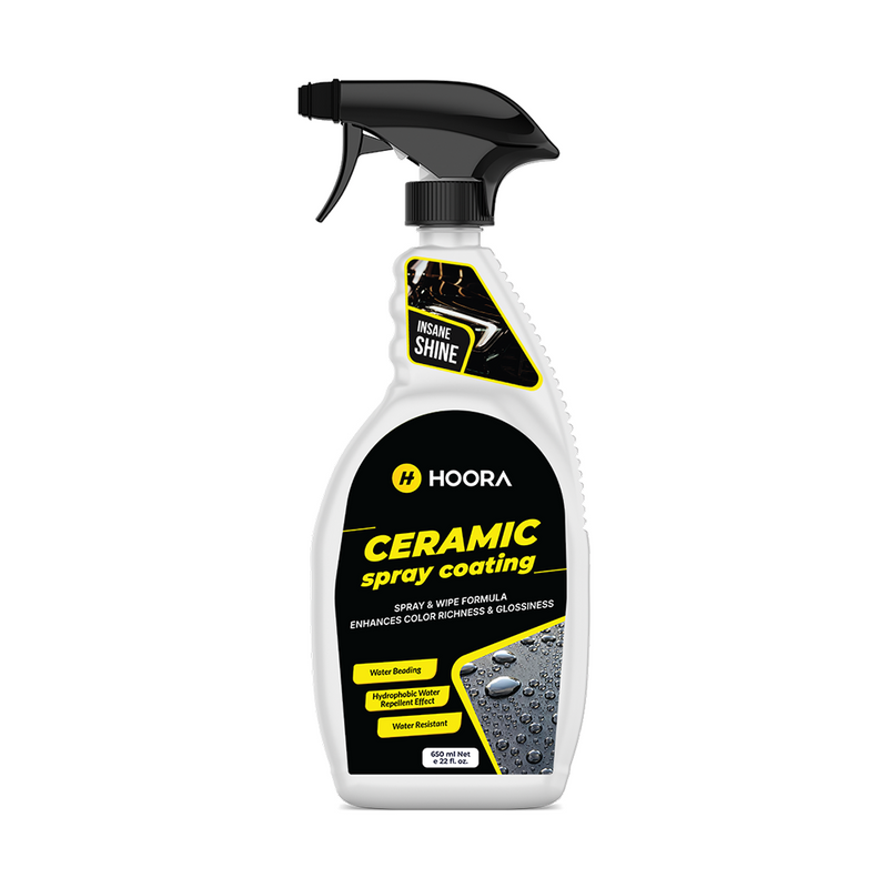 Hoora Hybrid Ceramic Spray Coat 650ml (With Hybrid SiO₂ Technology)